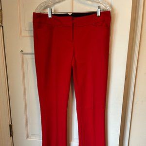 Express Columnist Red Pant - 8L